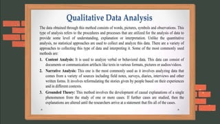 Presentation, Analysis, and Interpretation of Data | PPTX