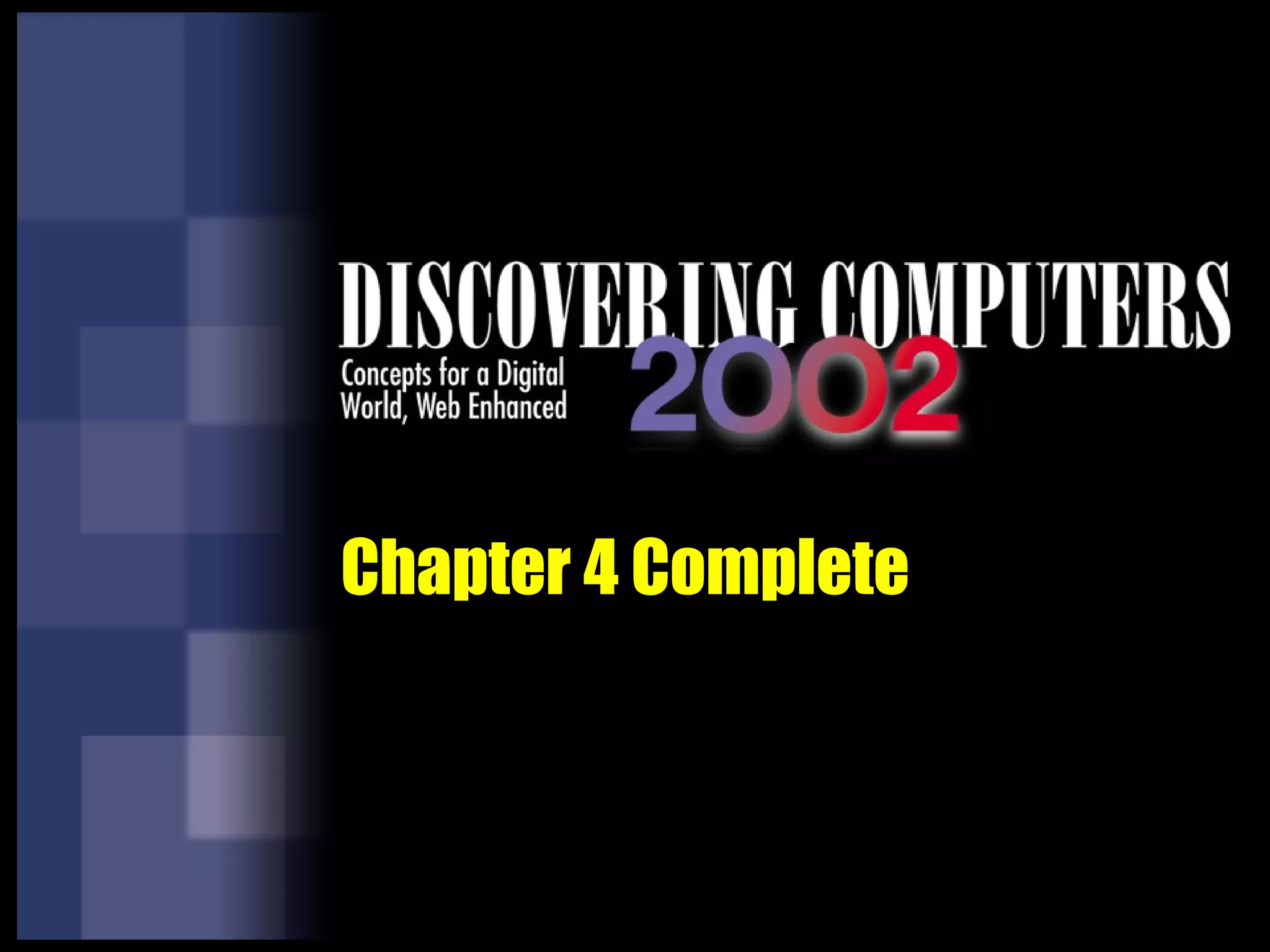 Chapter 4 Complete
 