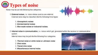 Types of noise
 