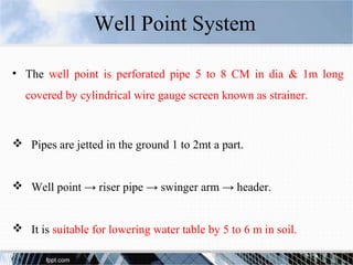 Chapter 4 control of ground water in excavations | PPT
