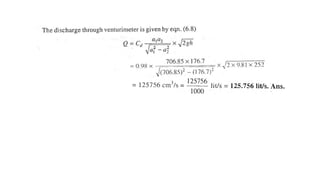 Comprehensive Fluid Dynamics & Flow Measurement in Hydraulics | PPTX