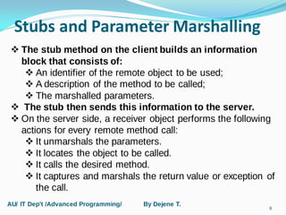 Advanced Java Programming | PPT