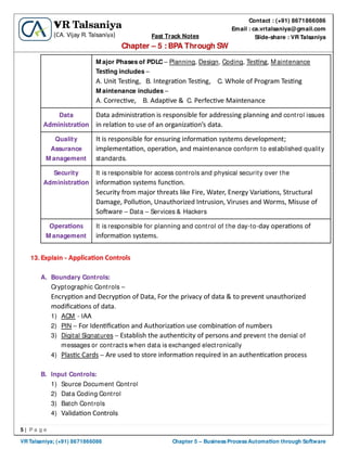 Chapter - 5 : Business Process Automation Through Software | PDF