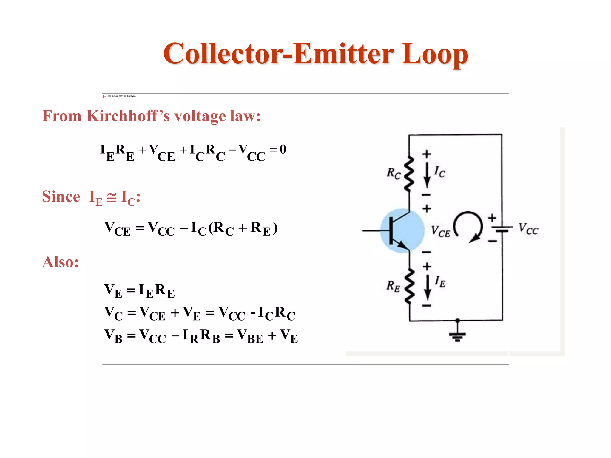 Electronics 1 Chapter 05 DC Biasing BJT PPT