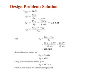 Design Problem: Solution
 