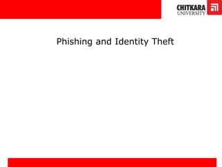 Phishing and Identity Theft
 