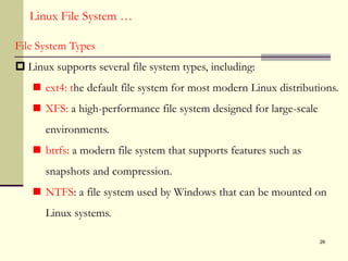 linux system and network administrations | PPT