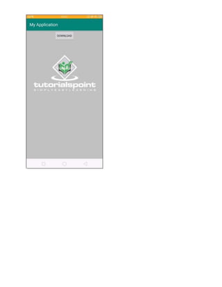 Android Application Components with Implementation & Examples | DOCX