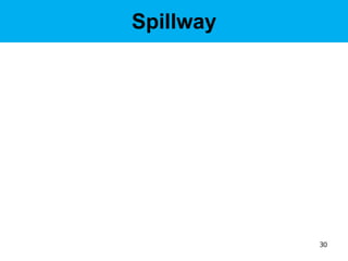 30
Spillway
 