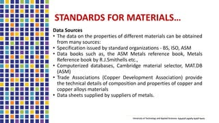 Engineering Materials Classification and various applications | PDF