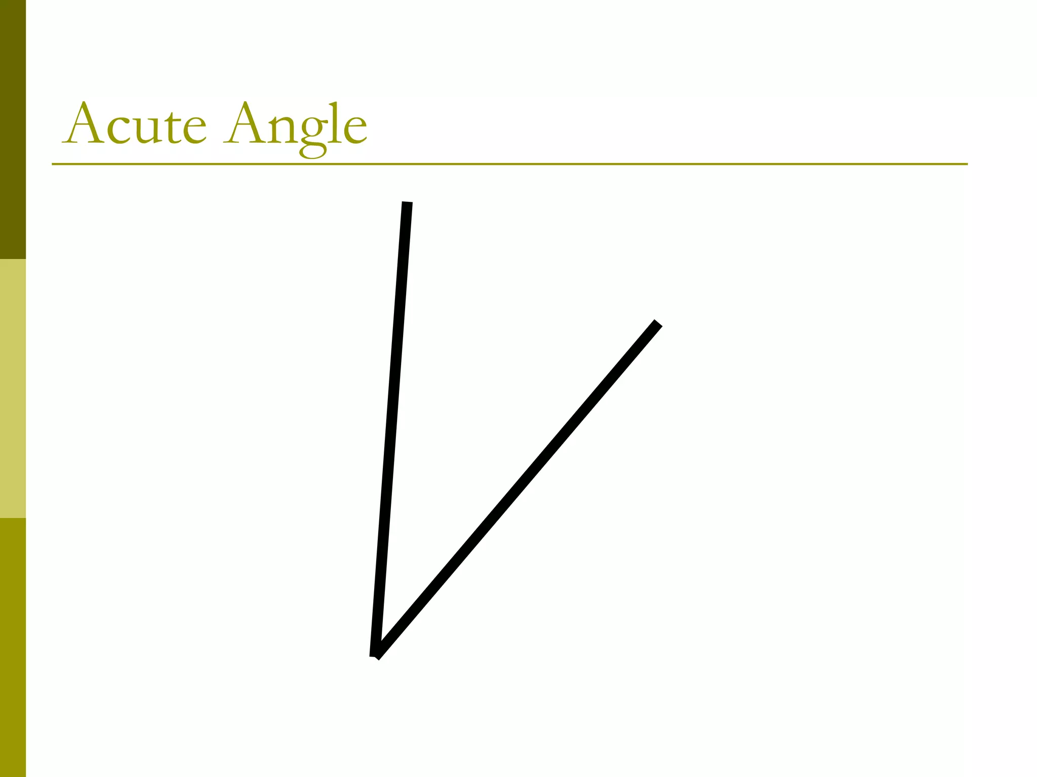Acute Angle 