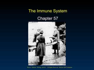 The Immune System Chapter 57 Copyright © McGraw-Hill Companies Permission required for reproduction or display 