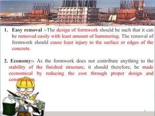 Chapter 5 formwork | PPTX