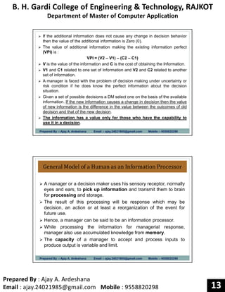 Chapter 5 information and knowledge(b&w) | PDF