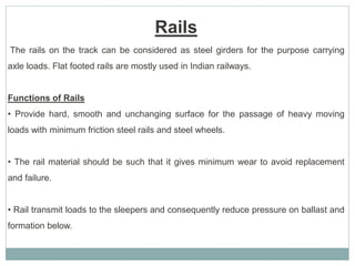 Understanding Rail Chapter 5 Introduction to railway | PPTX