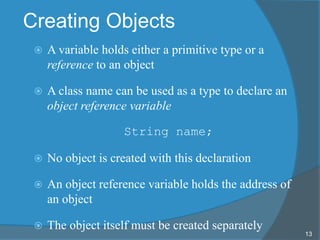 Class & Object - Intro | PPT