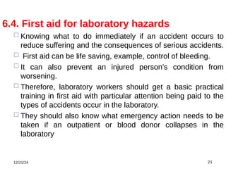 Comprehensive Guide to Laboratory Accidents and Safety Protocols | PDF