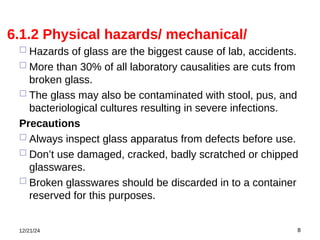 Comprehensive Guide to Laboratory Accidents and Safety Protocols | PDF