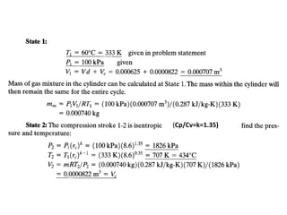 (Cp/Cv=k=1.35)
 