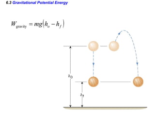 6.3  Gravitational Potential Energy 