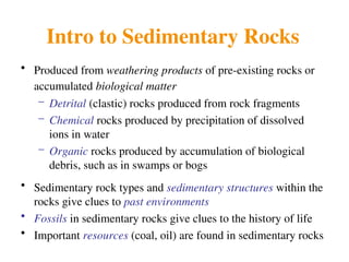 Precipition Rocks chapter-6-sedimentary-rocks-1-2-2_1669748863638.ppt