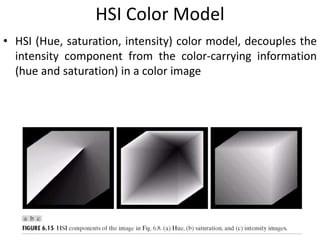 Hsi Color Chart Chapter 6 color image processing | PPTX