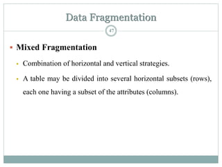 Fragmentation In Distributed Database Chapter-6 Distribute Database system (3).ppt