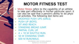 Chapter 6 Test and Measurement in sports | PPTX