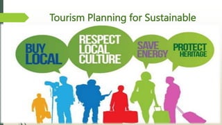 Tourism Planning for Sustainable
Destinations and Sites
 