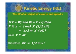Chapter 6 Work And Energy