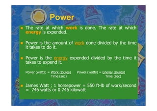 Chapter 6 Work And Energy