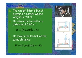 Chapter 6 Work And Energy