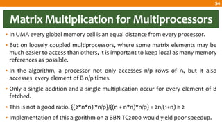 Chapter 7: Matrix Multiplication | PDF