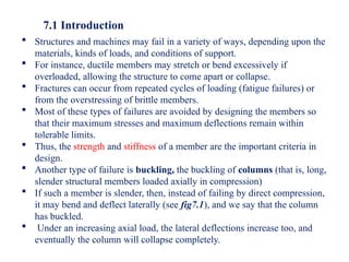 Comprehensive Analysis of Column Buckling and Structural Stability | PPTX