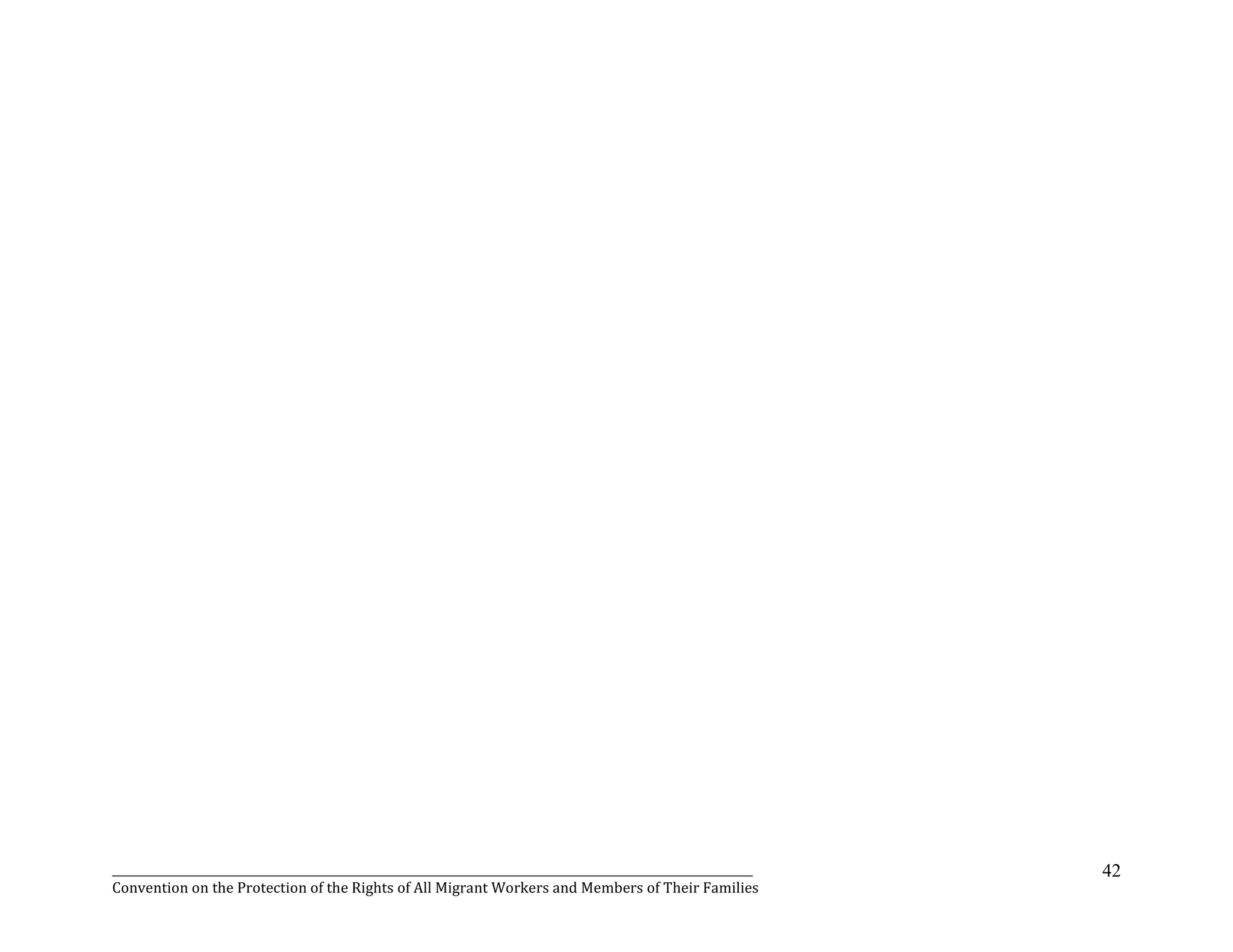 _______________________________________________________________________________________________________________
Convention on the Protection of the Rights of All Migrant Workers and Members of Their Families
42
 