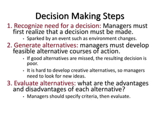 decision making process | PPTX