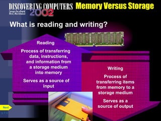 Chapter 7 Storage | PPT