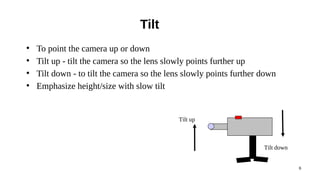 CHAPTER – 8 Camera Movements | PDF