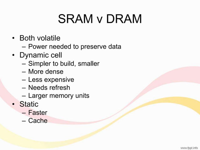 Chapter 8 computer memory system overview | PPT