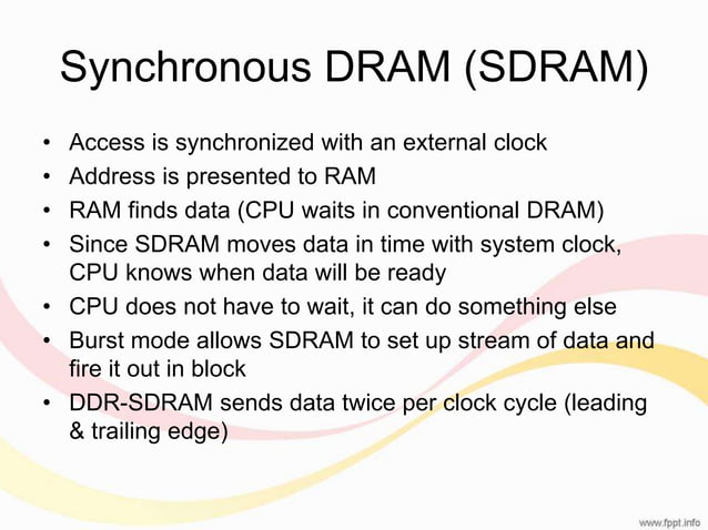 Chapter 8 computer memory system overview | PPT