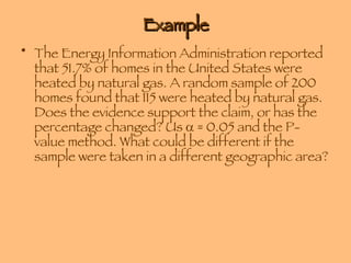 Chapter 8 – Hypothesis Testing | PPT