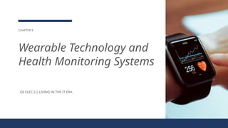 Comprehensive Overview of Wearable Technology in Health Monitoring and ...