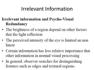 Irrelevant Information
 