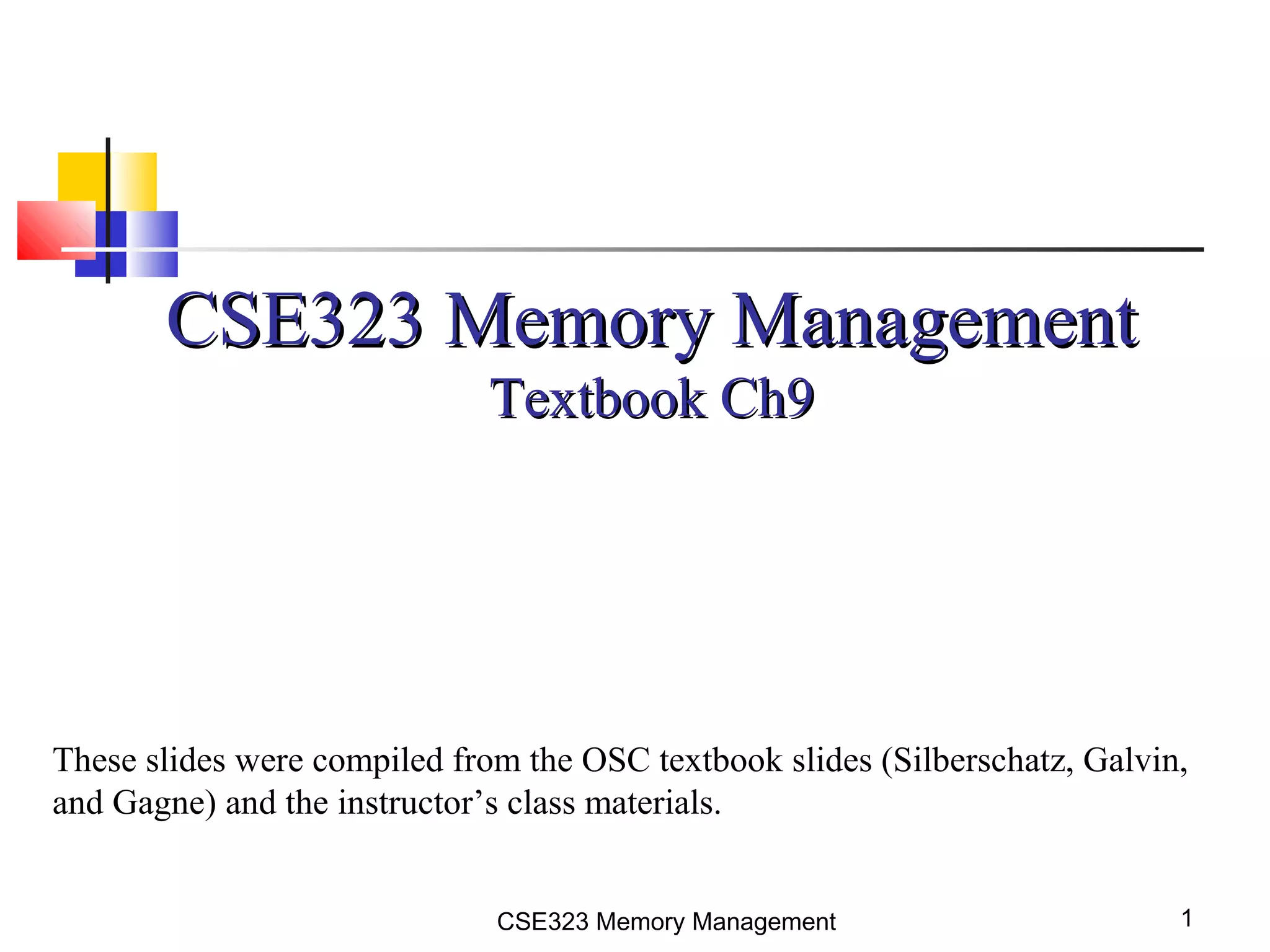 Chapter 8 memory-updated | PPT