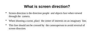 CHAPTER – 9 Camera Shots & Angles | PDF