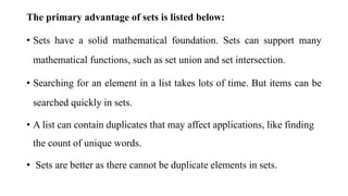 Comprehensive Guide to Python Sets and Dictionaries: Operations and ...