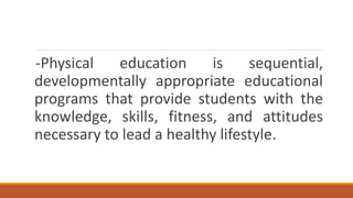 Health benefits, Physical Education and Exercisepptx | PPTX