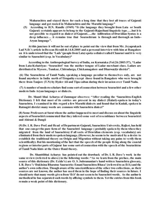 Linguistic aspects of SOURASHTRIi | DOCX