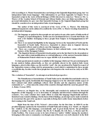 Linguistic aspects of SOURASHTRIi | DOCX