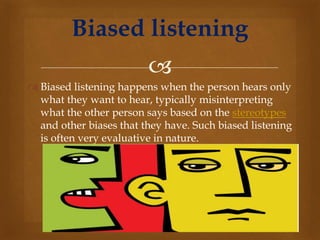 Listening Skills for Hospitality Grduates | PPTX